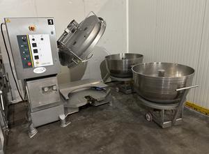 VMI 2330 MAEH-RV right OBLIQUE SHAFT MIXER 330 LITERS WITH 2 STAINLESS STEEL TANKS ON TROLLEY