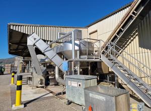 Almost new industrial potato destoning group for food processing lines. Boema