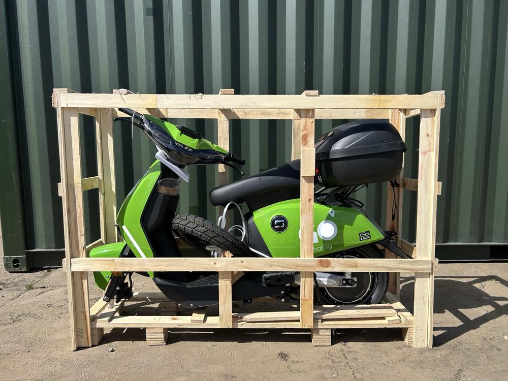 Go Sharing e-scooters and e-bikes