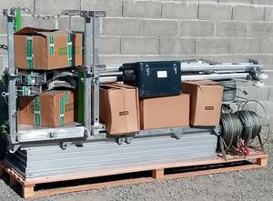 V-platform fixator for wind turbines tanks silos NEW