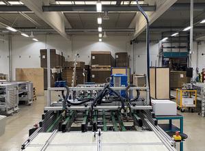 2003 Lunex Maschinenbau Uni-Gluer U-1600 Folding Carton Gluing Machine