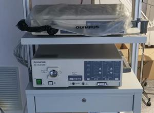 Complete endoscopic column with gastro and colonoscope Complete Olympus endoscopic column with gastro and colonoscope