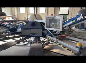 MHM screen printing line 12 colors + TESOMA light oven cm. 130 + GADDA stacker