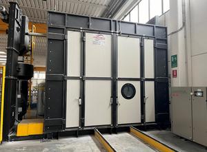 PROTECH S.R.L. MICROSHOT BLASTING PLANT WITH TOTAL RECOVERY AND ABRASIVE PURIFICATION. MODEL SCS200/24V/R IMP.