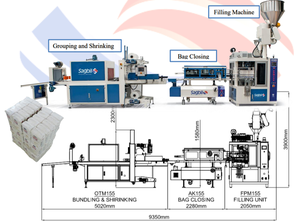 SAM FPM 125 Full automatic filling and packaging machine  (1Kg-2Kg-5Kg)